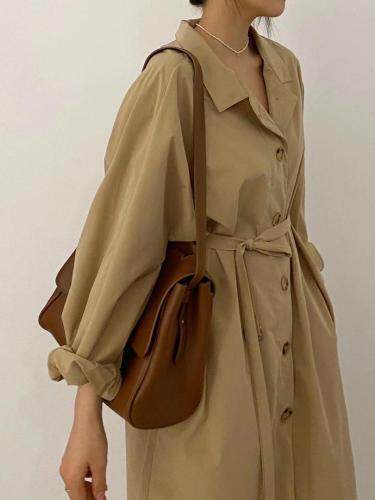 超爱的风衣裙气质，女装风衣，LUCY