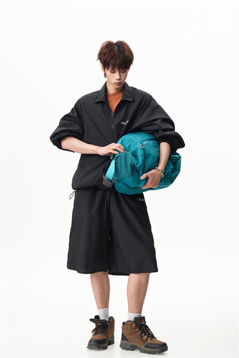 8XL-M特大码冰丝防晒服短裤套装男户外防晒衣运动外套潮TZ102P65,男装牛仔裤,电商D206-1