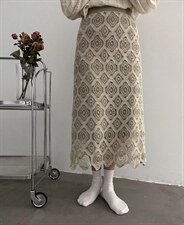 爆-磨毛系列-针织双层蕾丝半裙，女装半身裙，新袖