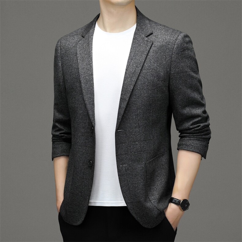 M3375-1钱塘2020-2秋季男士修身西服时尚休闲百搭男装外套P142,男装西服,钱塘207-2