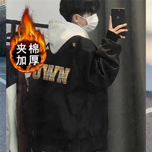 1506-1/MSS8811/P63高街飞行员夹克冬季外套男女字母印花设计百搭图片
