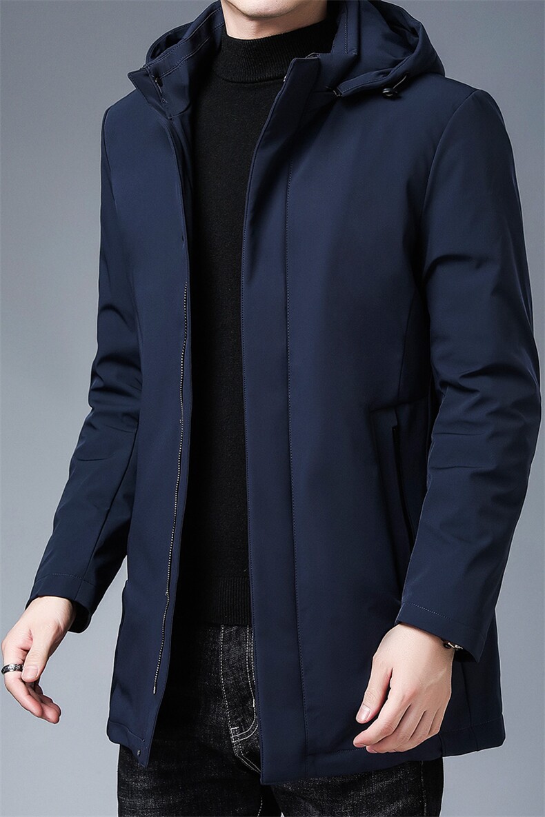 冬季中年可脱卸帽羽绒服男士中年爸爸装可卸内胆外套ZS20862-P340,男装羽绒服,电商B212（原钱塘6029）