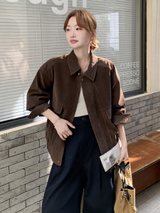 【现货】麂皮绒外套P160-K228图片