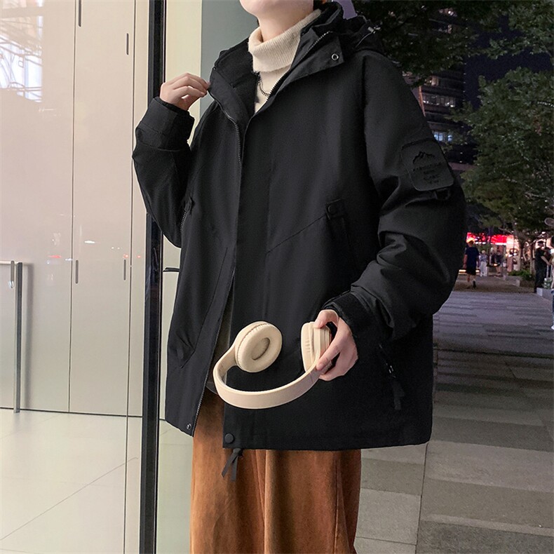 三合一情侣冲锋衣男石墨烯内里户外三防摇粒绒冲锋夹克-P128,男装夹克,电商B306
