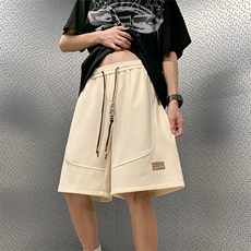 8XL-M抖音品质特大码ins潮流亮色休闲短裤印花五分裤DK1521P35，男装休闲裤，电商D206-1