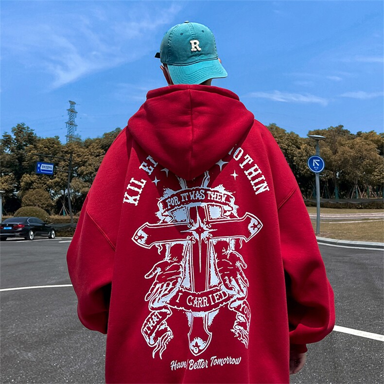 直播品质360克重磅美式卫衣H326特P35同步供应棉H326HM特P45,男装卫衣,电商A486