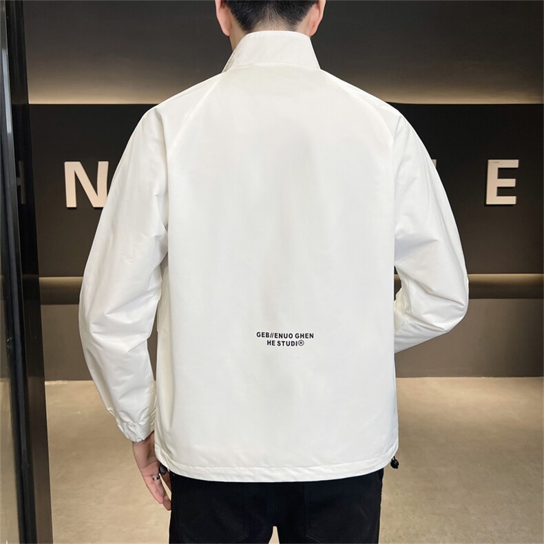 2025新款秋季夹克外套男士立领衣服潮流新品男装上衣92313,男装夹克,电商A225