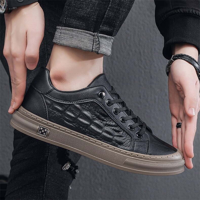 X6623P48男鞋2023年春季新款休闲小白鞋男士网红运动鞋休闲,男鞋休闲鞋,星座510A-2