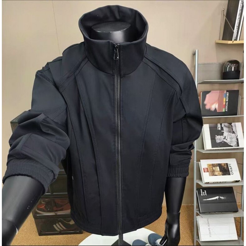 网图 户外夹克男立领纯色上衣冲锋衣外套A157B-JK7866-P60图片