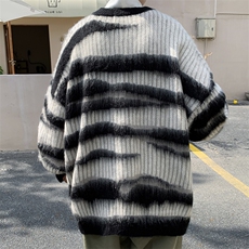 毛衣男韩版宽松日系针织衫冬季ins港风慵懒线衣外套MY0918-P48，男装针织衫/毛衣，星座308B-1