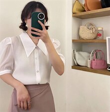 小衬衫4色2码，女装衬衫，SYH