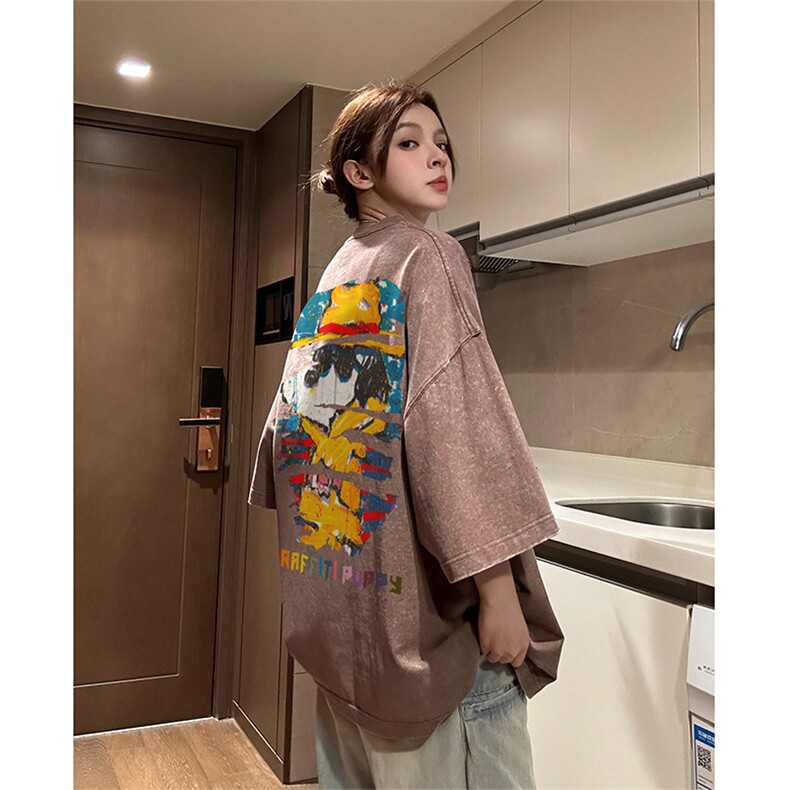 得物直播品质240重磅水洗xs605-dsx158-特批30控49,男装T恤,星座605(原A050)