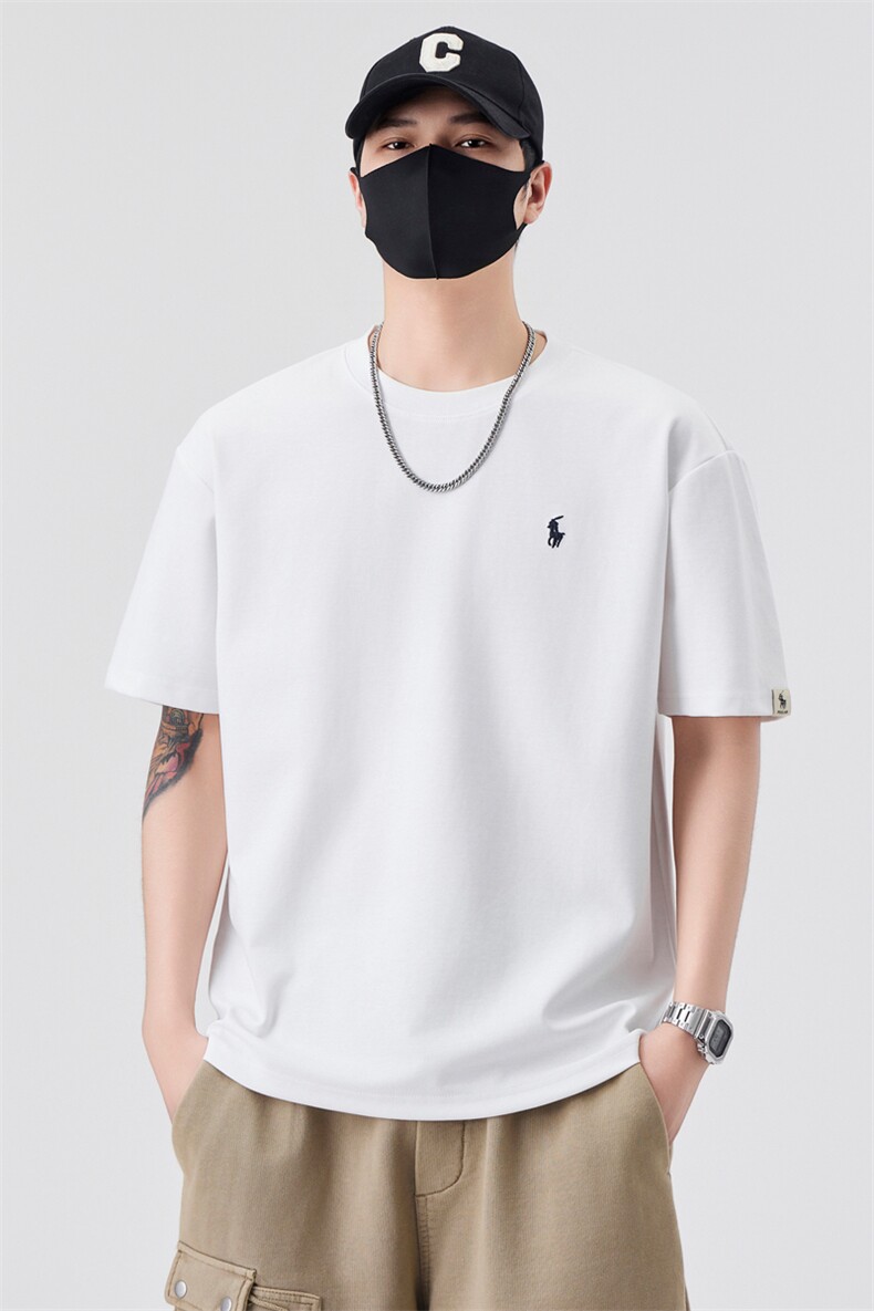 男士短袖T恤夏季时尚百搭休闲圆领半袖上衣T89083-P48控85,男装T恤,电商A237