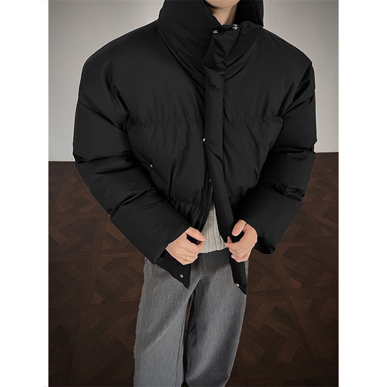 支持二开冬装加棉加厚立领棉服男女棉衣外套光板面包服M816-P70,男装棉衣,电商A441