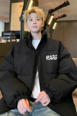 ！2025秋冬新款男士立领棉衣百搭字母棉服外套MY308特P55，男装棉衣，电商B220