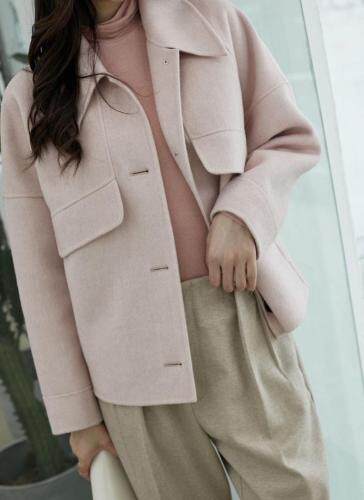 冬季新款双面羊绒大衣，女装，拉嘉图