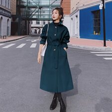 新款D17--P165新款燕麦色毛呢外套控258，女装毛呢外套，浙宝169A(原263)