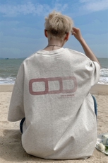 已注册/夏季外景纯棉新款情侣大码短袖T恤男宽松体恤DT00044/P25，男装T恤，电商B316