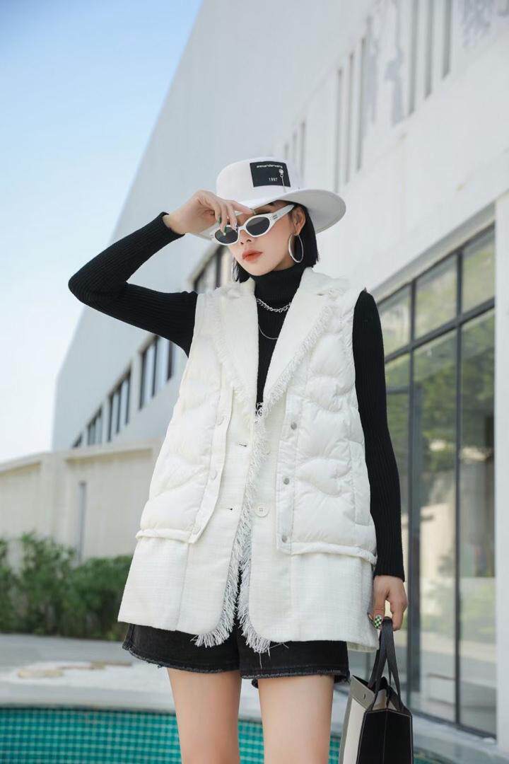 （现货）新品90绒羽绒马甲超轻超柔软，女装马甲，卡提莱蒂