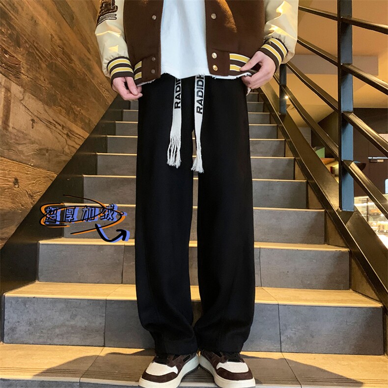 XZ616冬季新款麂皮绒加绒加厚休闲裤TY453P65控78,男装休闲裤,星座512A（原616）