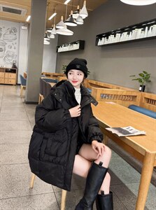 冬季羽绒服，大方款图片