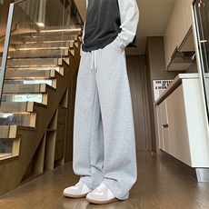 新款缉明线分割弯刀卫裤XZ604-K136-特P35控68，男装休闲裤，星座604