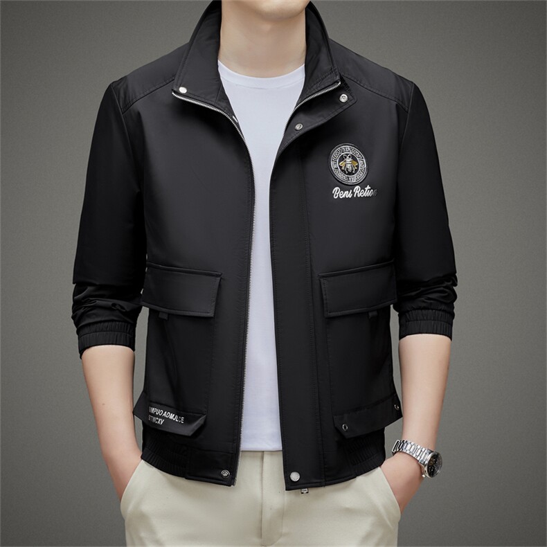 DJ23JK88061钱塘2020-3秋季新款时尚休闲简约帅气潮流夹克P265图片