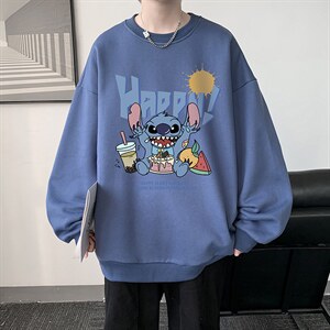 圆领卫衣男大码加厚加绒长袖t恤男S6077-P28 加绒款-P33图片