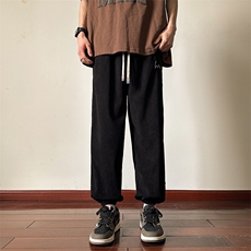运动裤男长裤宽松休闲男士时尚韩版卫裤K0921-P35，男装休闲裤，星座308B-1