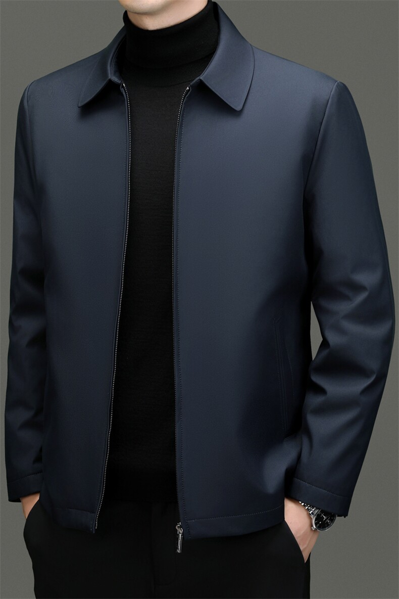 BN23793钱塘2020-2商务百搭冬季厚款中年男士90鹅绒羽绒服P205,男装羽绒服,钱塘207-2