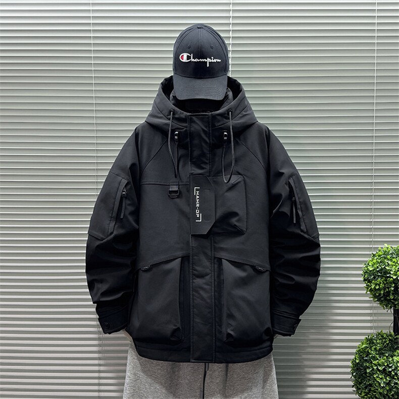 2025新标90白鸭绒户外派克高品质连帽羽绒服8820P420，男装羽绒服，钱塘708(原3018)