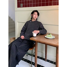 秋冬款高级感毛衣男潮牌宽松百搭简约针织衫Y5018-P57，男装针织衫/毛衣，星座208-5