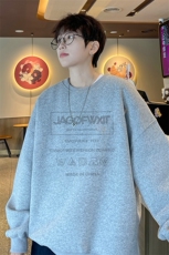 ！圆领卫衣男装港风长袖t恤男外套男WY517-特P23，男装卫衣，电商B371