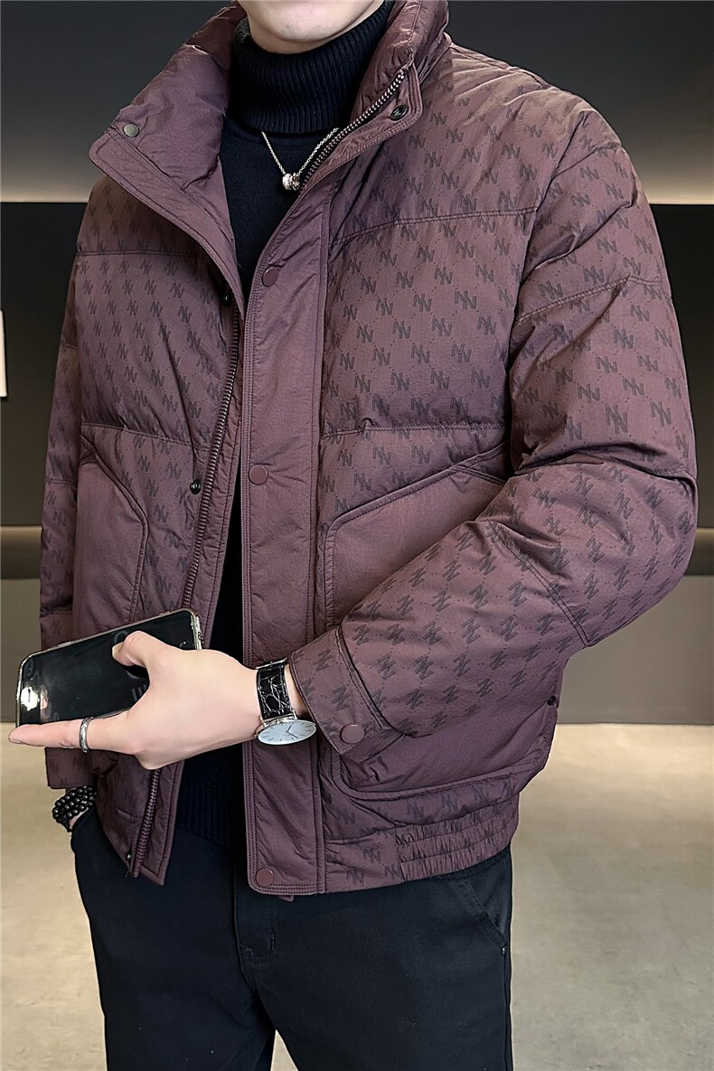 M-3XLB3538612P205酒红2025冬羽绒服【标50控活动价298】,男装羽绒服,电商B353