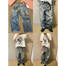 【套图1】903-AK91-特P70【98】S-3XL印花牛仔裤！4，男装牛仔裤，星座903