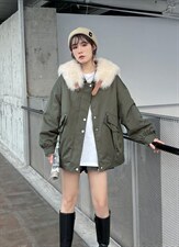 现货冬装派克服，其它，维多利亚