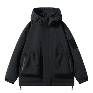 春季现货户外夹克男冲锋衣外套DSA157B-J111-P60图片
