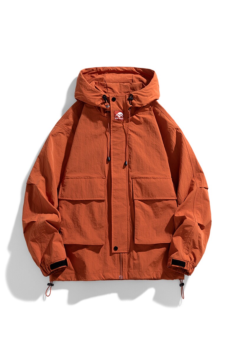 春季新款现货三防户外夹克男连帽冲锋衣外套DSA157B-J93-P60,男装夹克,电商A157B