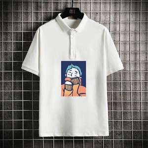 PL57042-P35 翻领短袖polo衫男大码胖子半袖t恤男有领保罗衫,男装Polo衫,电商A040A