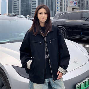 新款休闲夹克衫图片