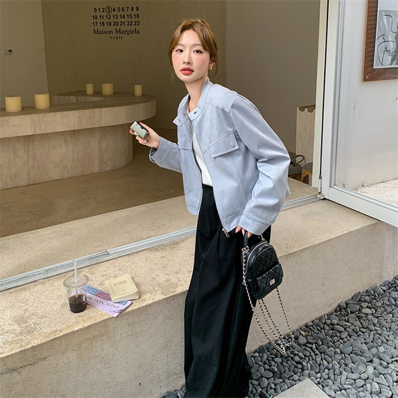 【】有买家秀鹿皮绒外套2C301-8618-P145-K218,女装短外套,2C301