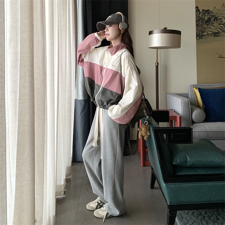 新款，拼色短外套2B113-8703-P115-K168,女装短外套,2B113