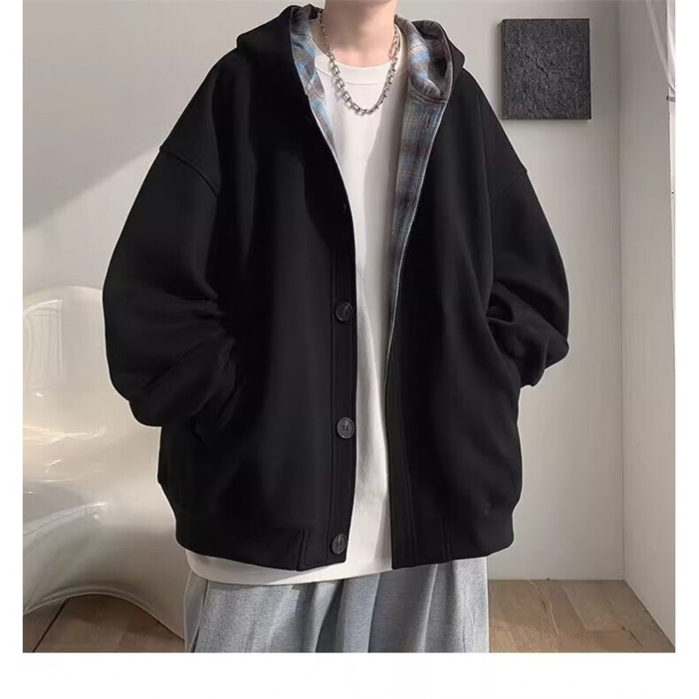 J9883-P48美式复古休闲潮牌痞帅运动开衫连帽卫衣,男装卫衣,星座617A-2