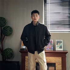 已下单美式三防秋季骑兵服工装夹克运动上衣JK0232P70，男装夹克，星座205-3