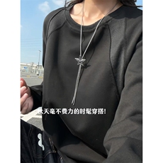 XZ809A/FK06/特P16270克华棉亨利领长袖T恤卫衣，男装T恤，星座809A(原222-1)