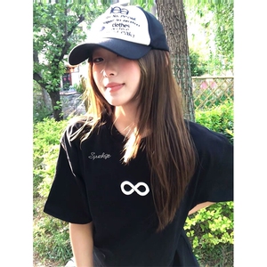 万针全刺绣解构设计260克重磅双纱纯棉高品质美式高街短袖T恤特35图片