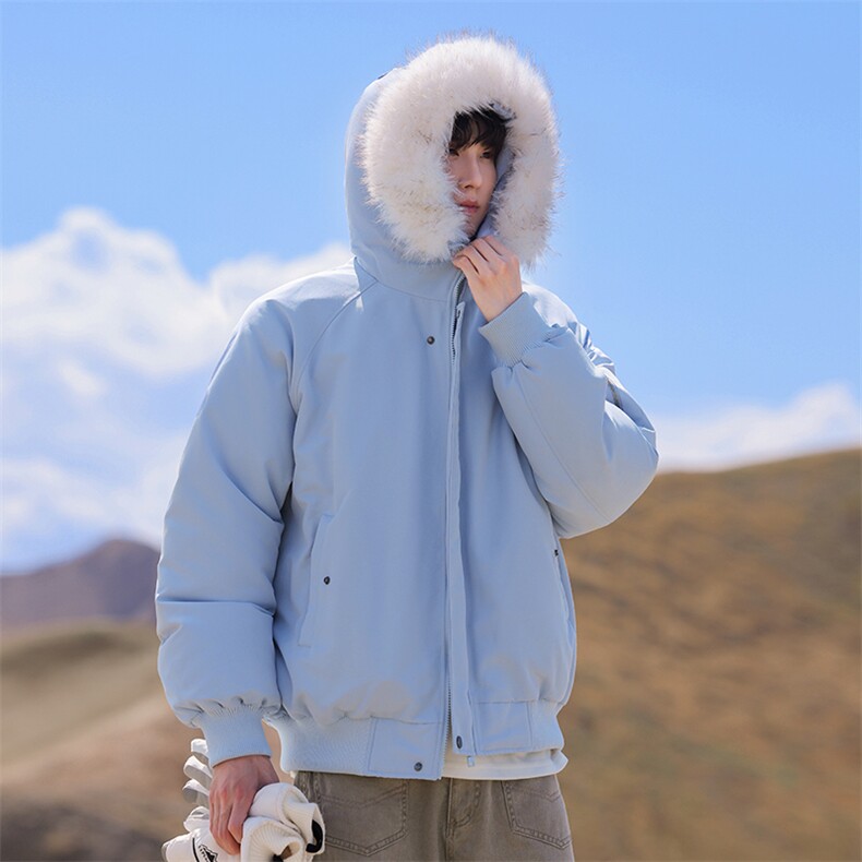 潮流宽松棉服高高街潮牌休闲棉衣A161-9987,男装棉衣,电商A161