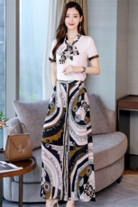 2023年夏季潮流舒适时尚套装/套裙短袖个性气质优雅，女装套装/套裙，尚洛菲