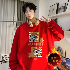 龙年卫衣 冬季加绒加厚卫衣男女外套DY5506常规特P28加绒特33图片