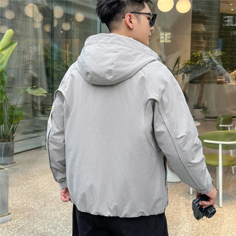 3916P1352025新款棉服加棉冲风衣夹克外套,男装夹克,星座414（原B263）